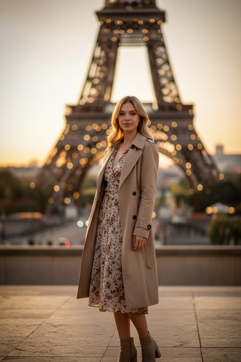 Поцелуй у Эйфелевой башни — AI-аватарка VizGPT